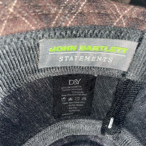 Lot of 2 John Bartlett Fedora Men’s bucket hat Color Brown One Size NWT - Picture 8 of 13